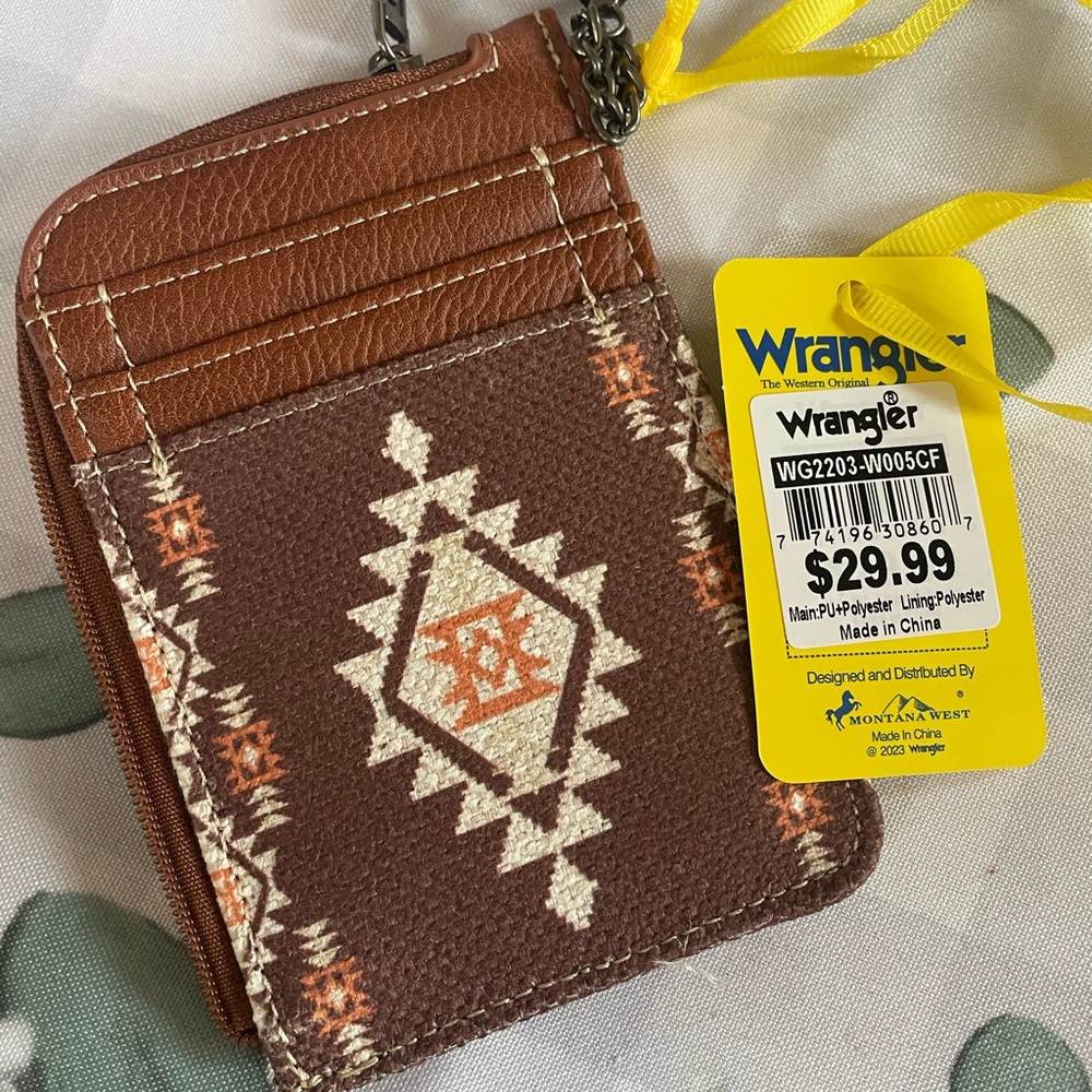Wrangler Brown and Cream Mini Bag